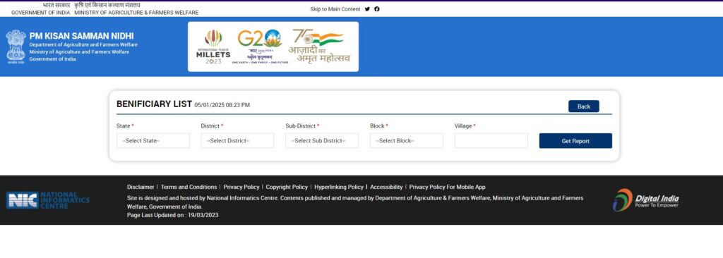 Kalia yojana new beneficiary list